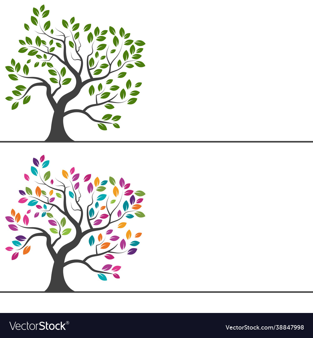 Tree branch design vector image Tree branch design