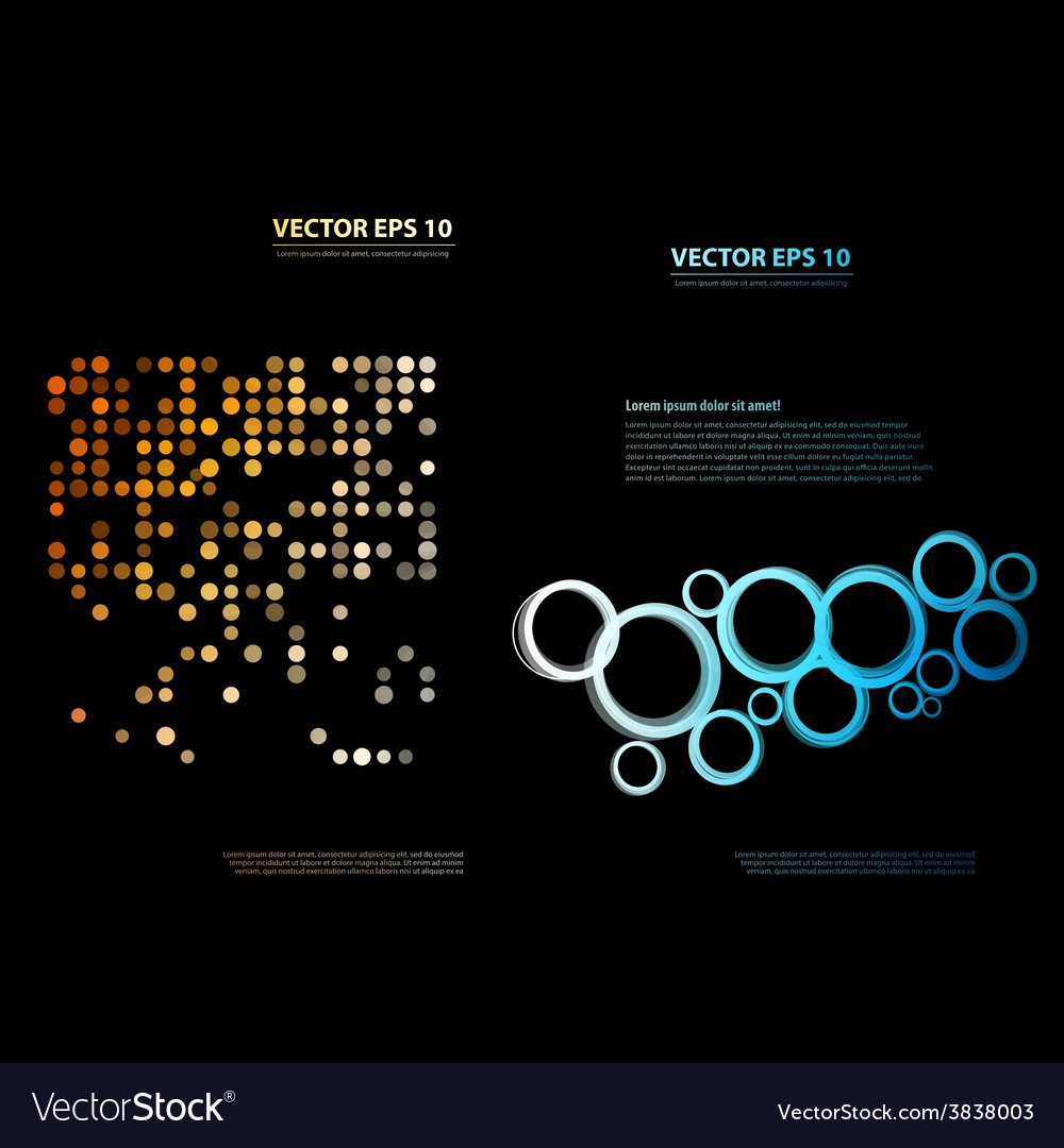 Abstract colorful background color circle