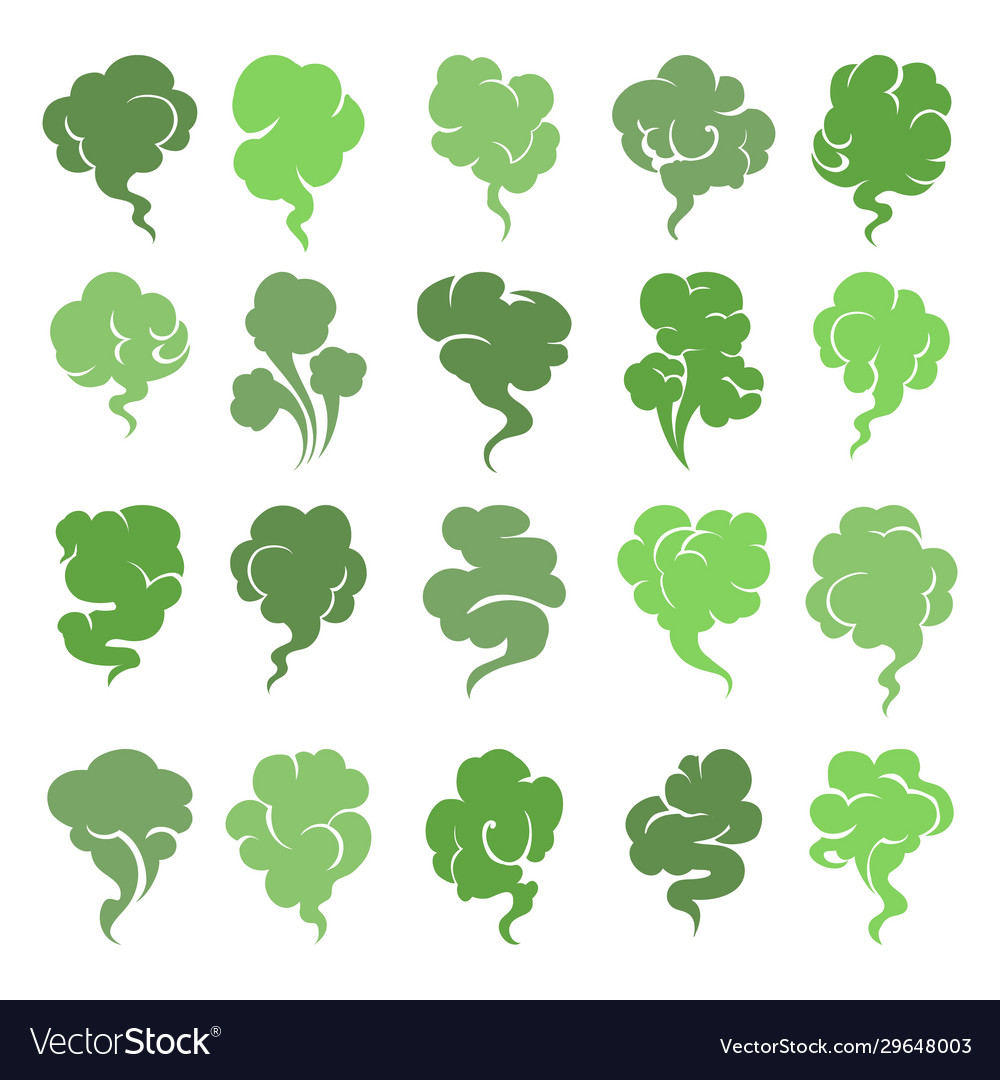 Bad smell icons Royalty Free Vector Image - VectorStock