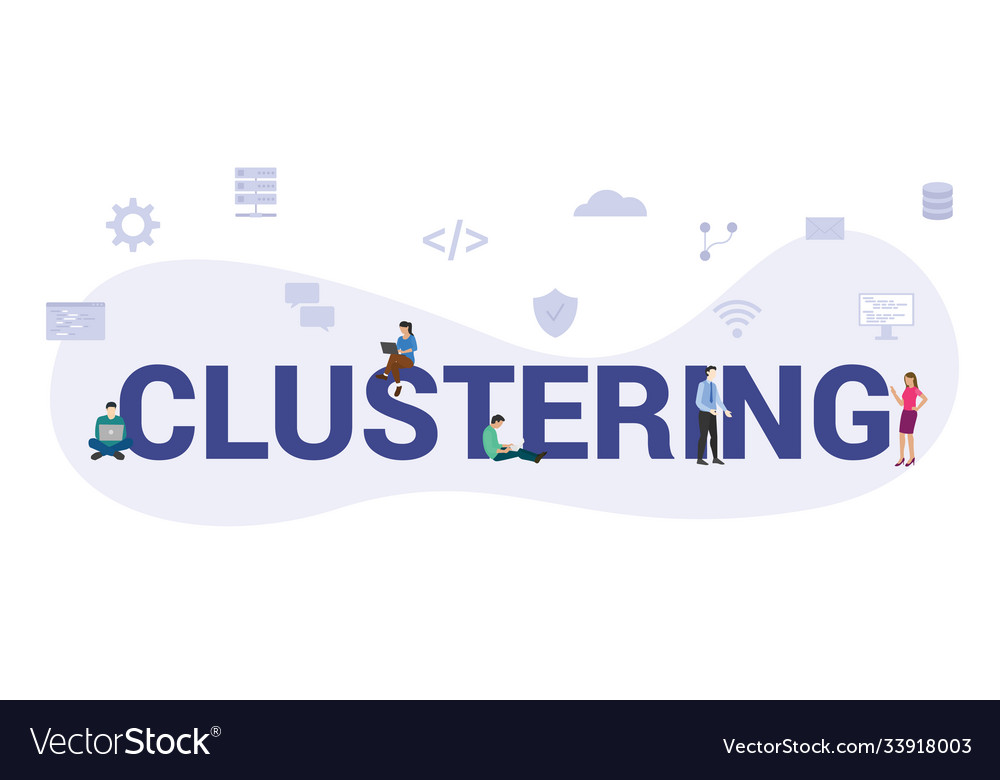 Clustering Data Analysis Concept