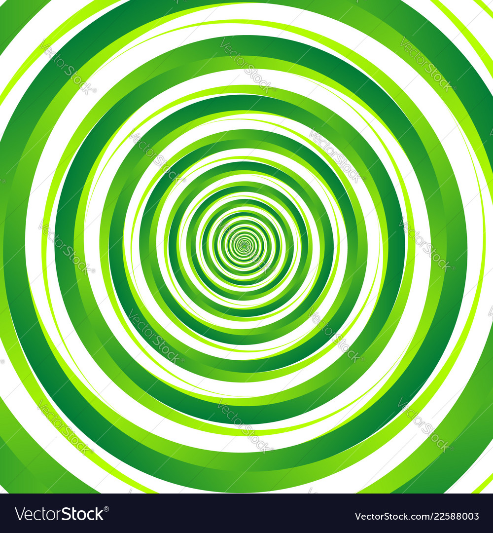 Concentric - converging circles abstract vortex