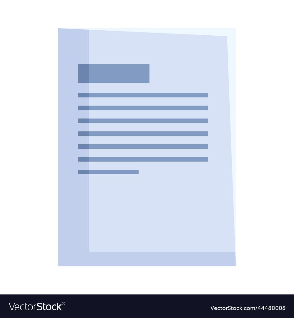 Document file paper format