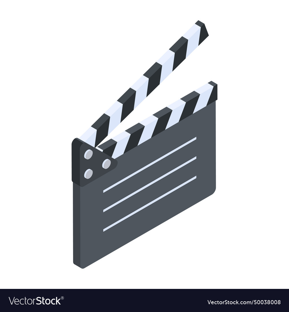 Videoausrüstung isometrisches Icon
