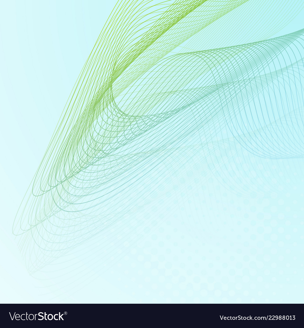 Abstract background with wave lines
