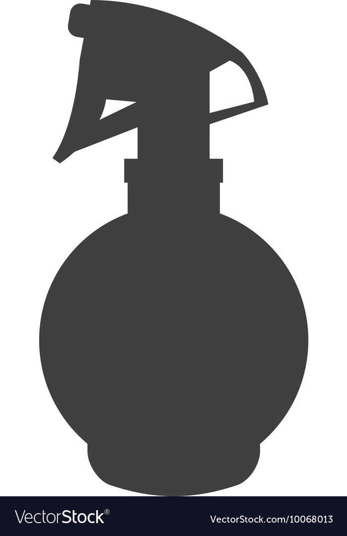 Bottle Splash Icon Hair Salon And Barber Shop Vector Image