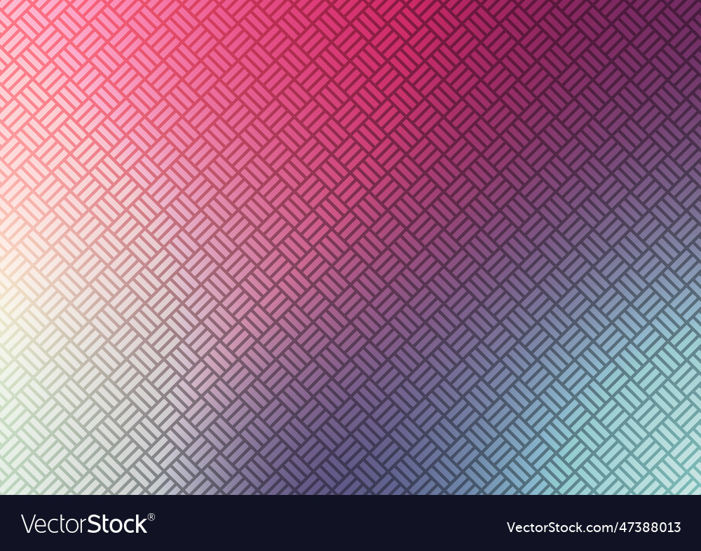 Gradient geometric line pattern metal graphics vector image Gradient geometric line pattern metal graphics
