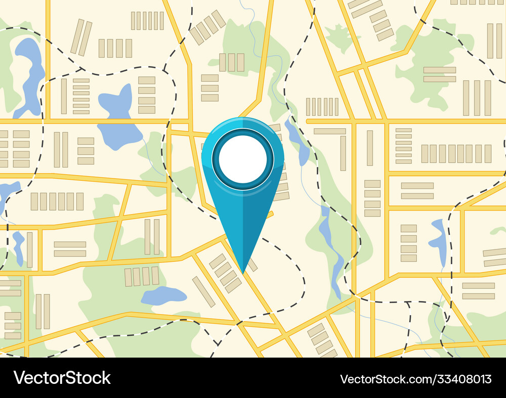 Map concept navigation delivery Royalty Free Vector Image