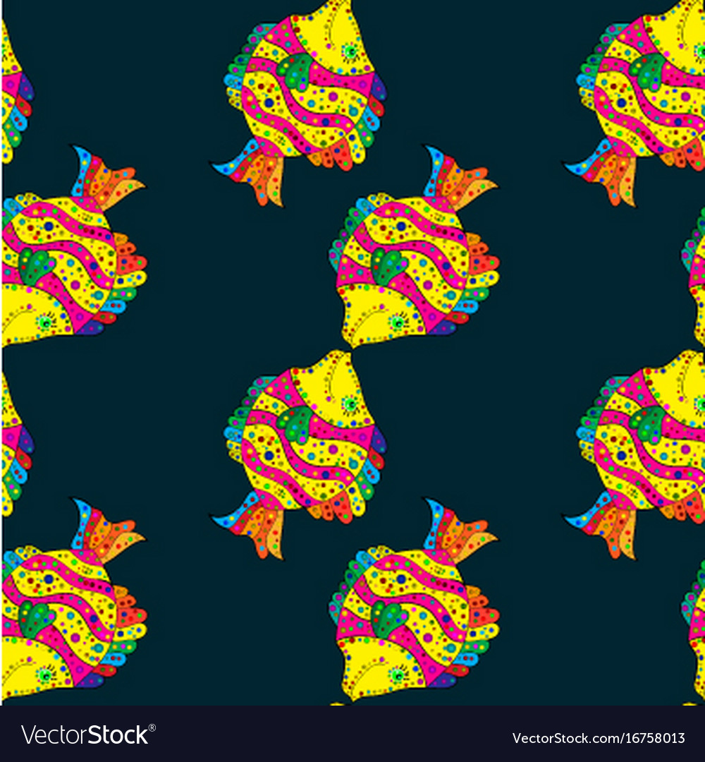 Repeating background cloth design sketch