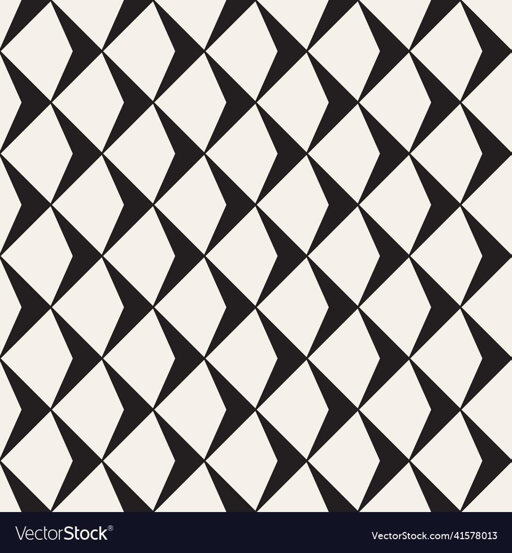 Seamless pattern repeating geometric elements