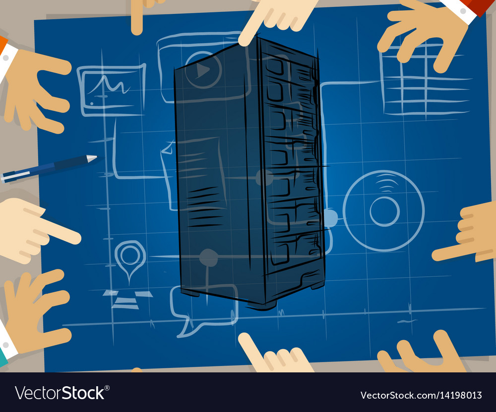 Server technology infrastructure web hosting