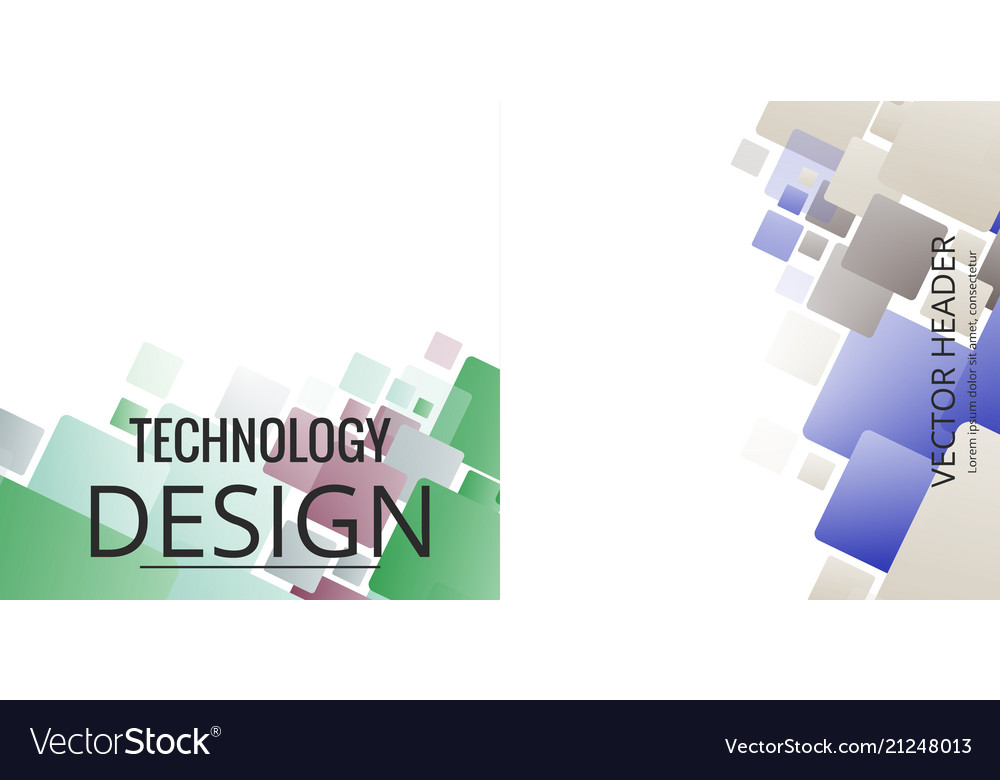 Set of abstract geometric seamless color