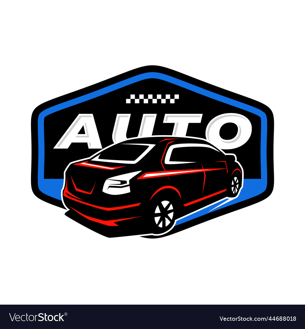 Automotive speed car logo