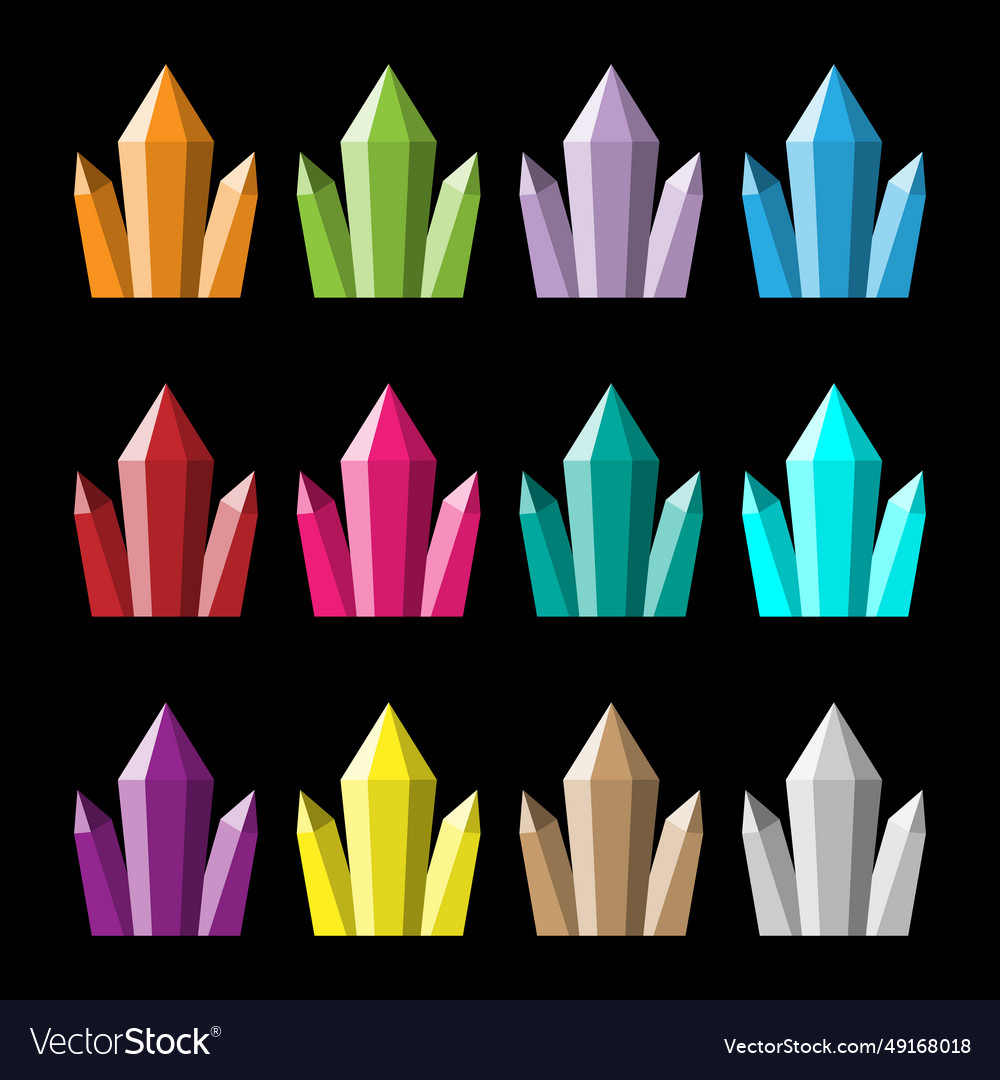 Crystal game element