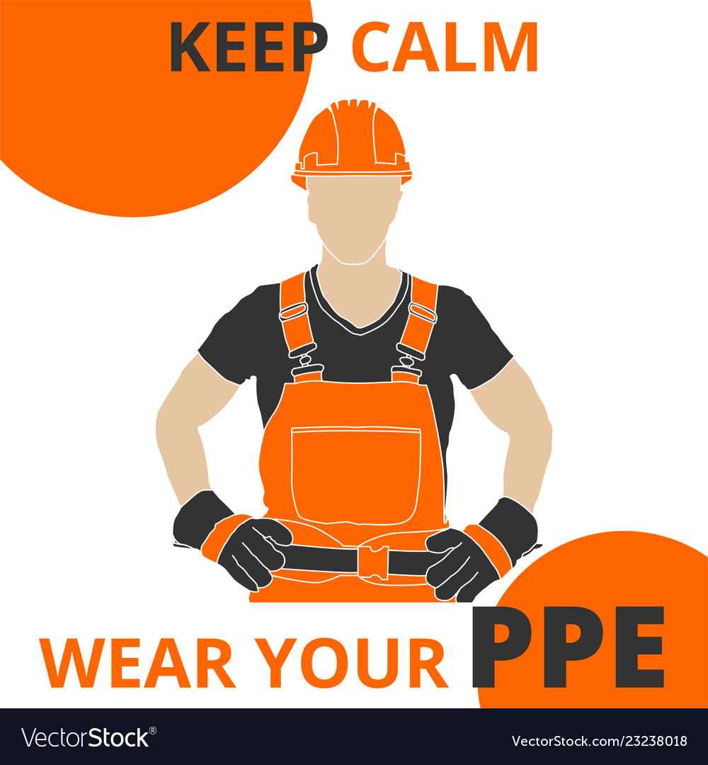 Personal protective equipment Royalty Free Vector Image