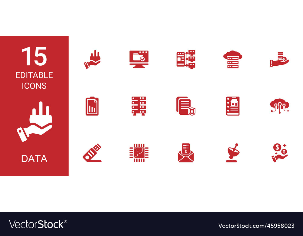 Data icons