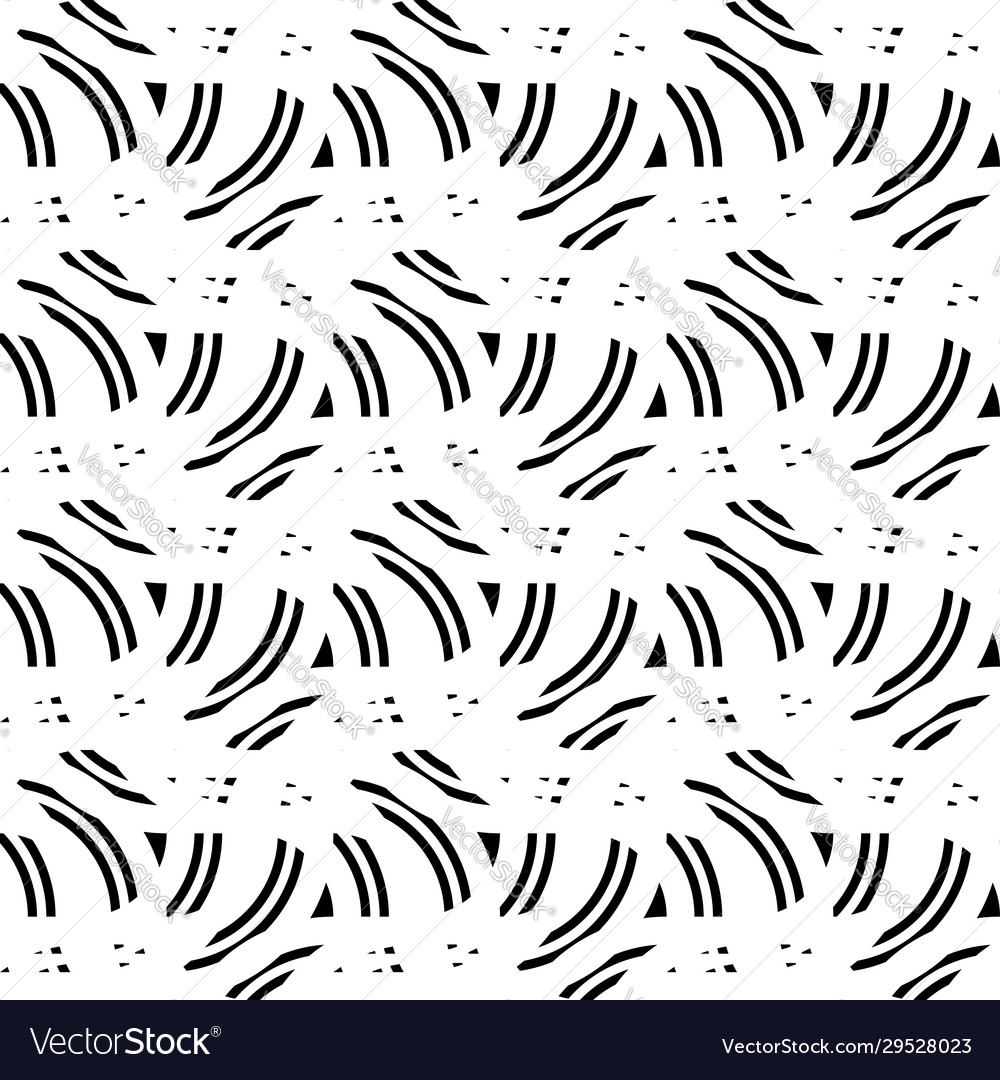 Design seamless monochrome interlaced pattern