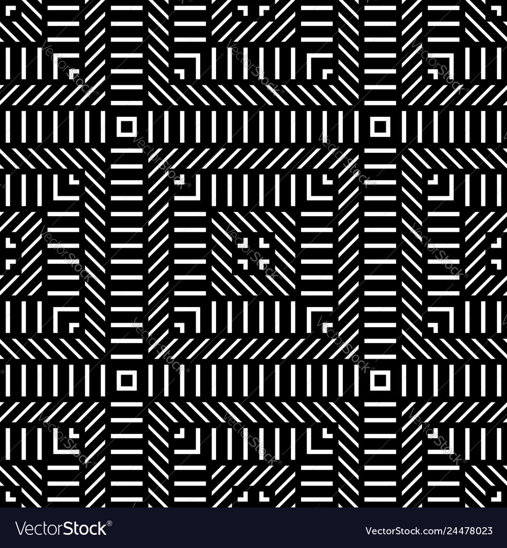Design seamless monochrome square pattern