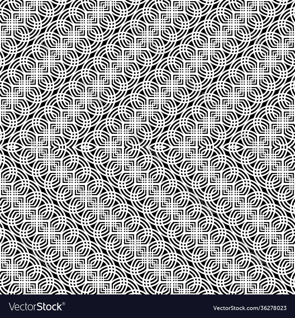 Design seamless monochrome zigzag pattern