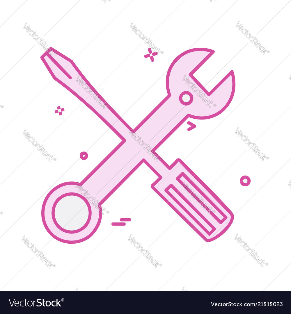 Labour tools icon design