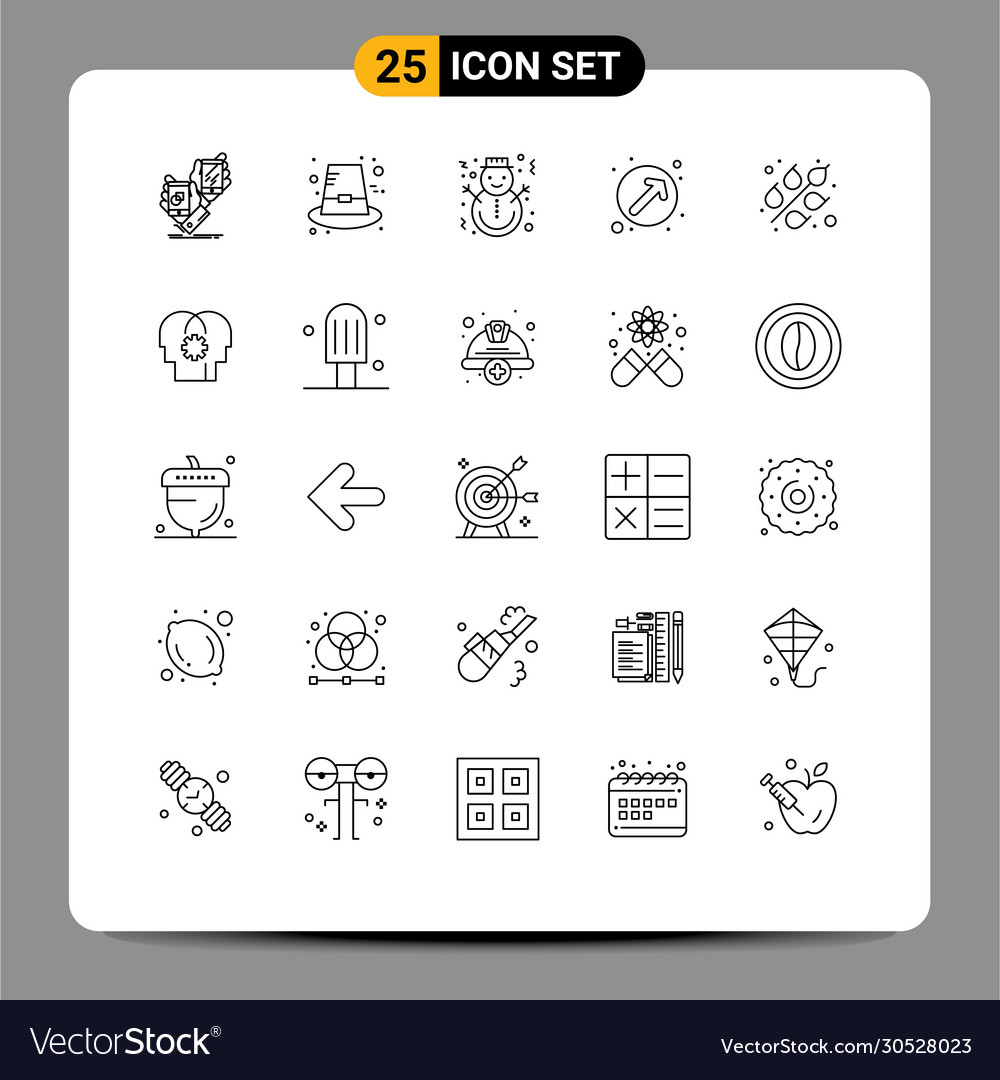 Set 25 lines on grid for up right direction