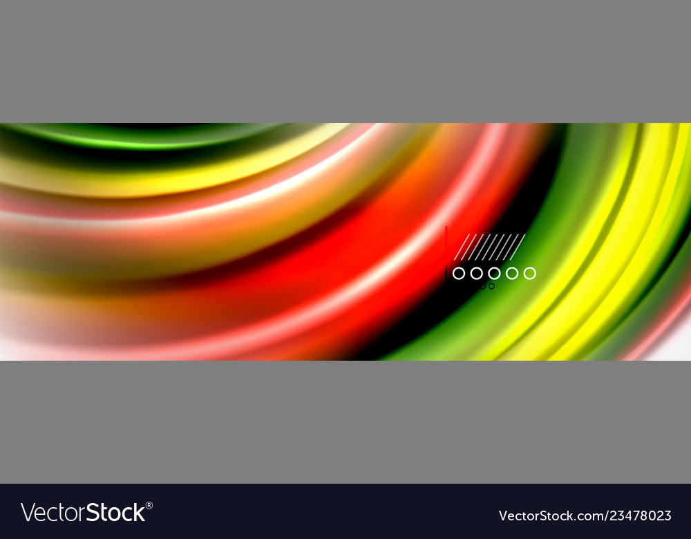 Smooth liquid blur wave background color flow Vector Image Smooth liquid blur wave background color flow
