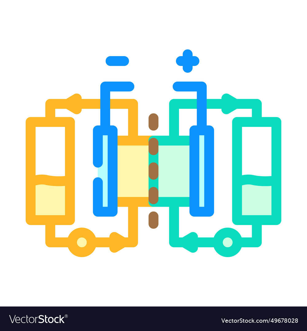 Hybrid storage system color icon