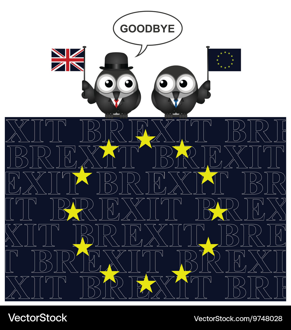United kingdom exit from the european union Vector Image