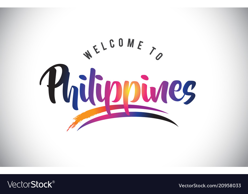 philippines-welcome-to-message-in-purple-vibrant-vector-image