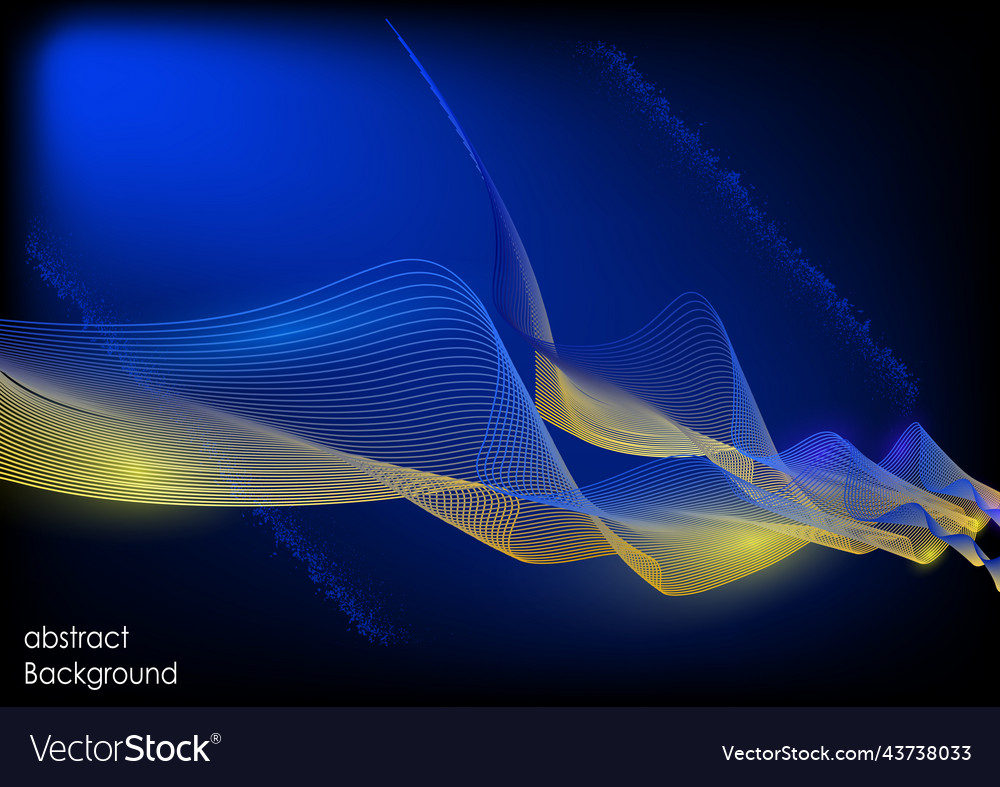 Technology background light particle
