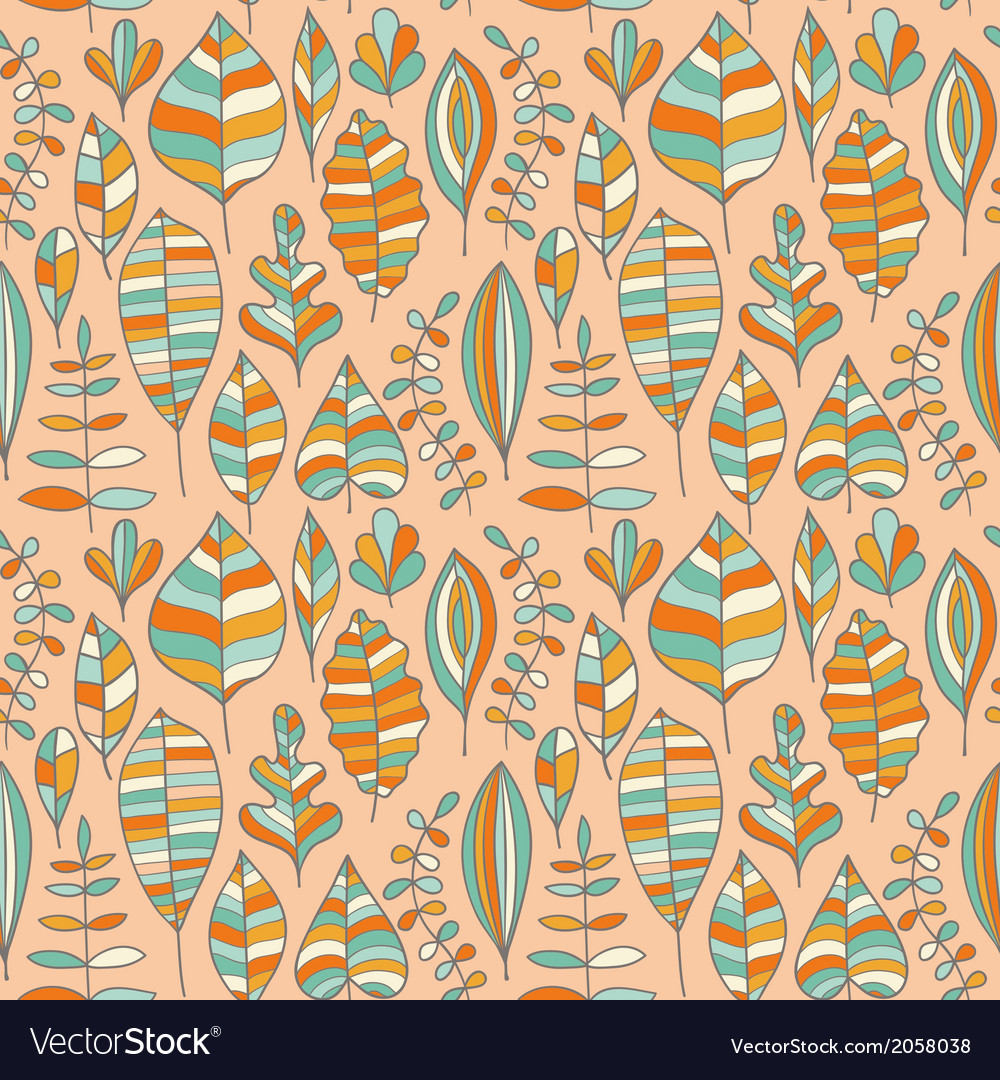 Abstract Leaf Pattern