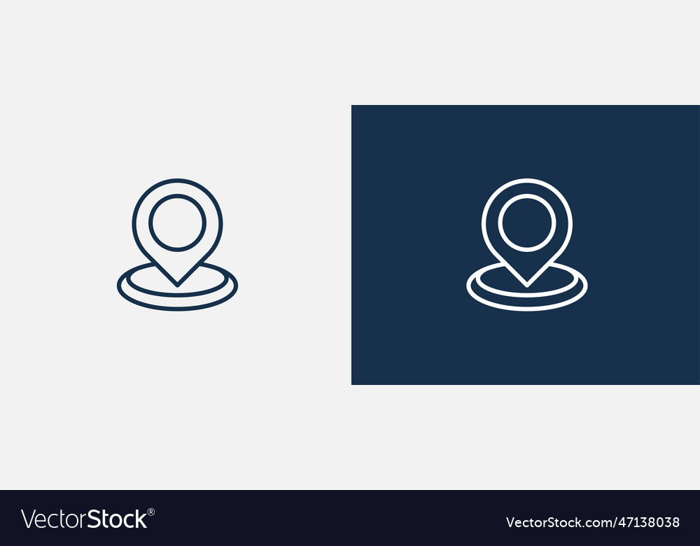Geolocation icon outline from