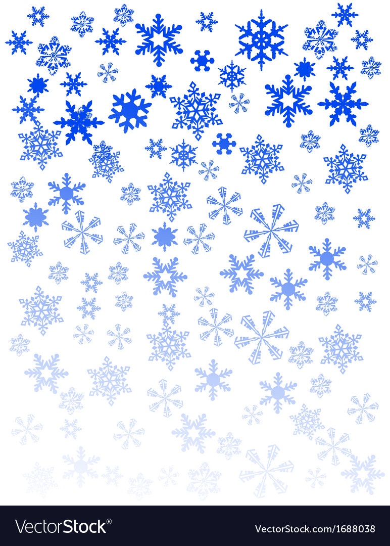 Snowflake background Royalty Free Vector Image