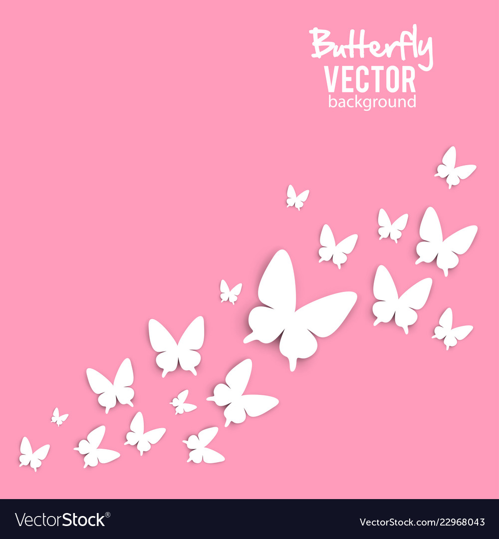 Beautiful summer background with white paper Vector Image