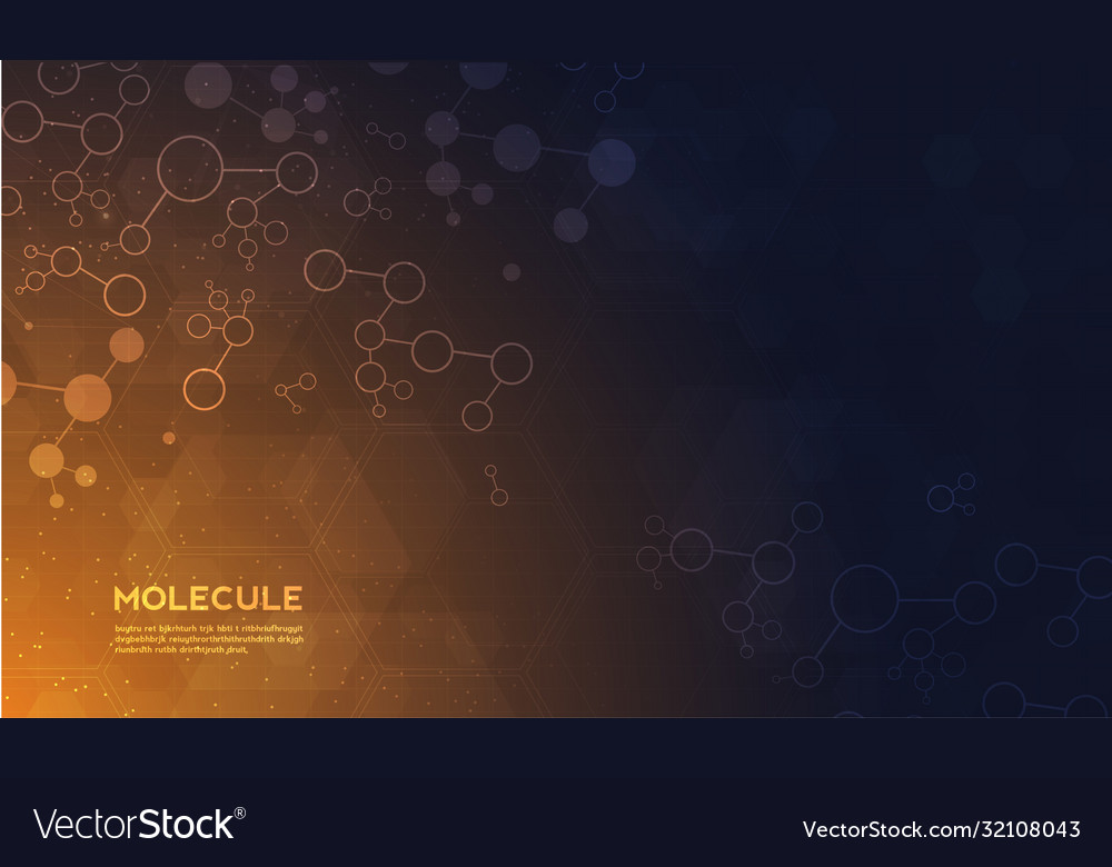 Dna digital sequence code structure with glow vector image Dna digital sequence code structure with glow
