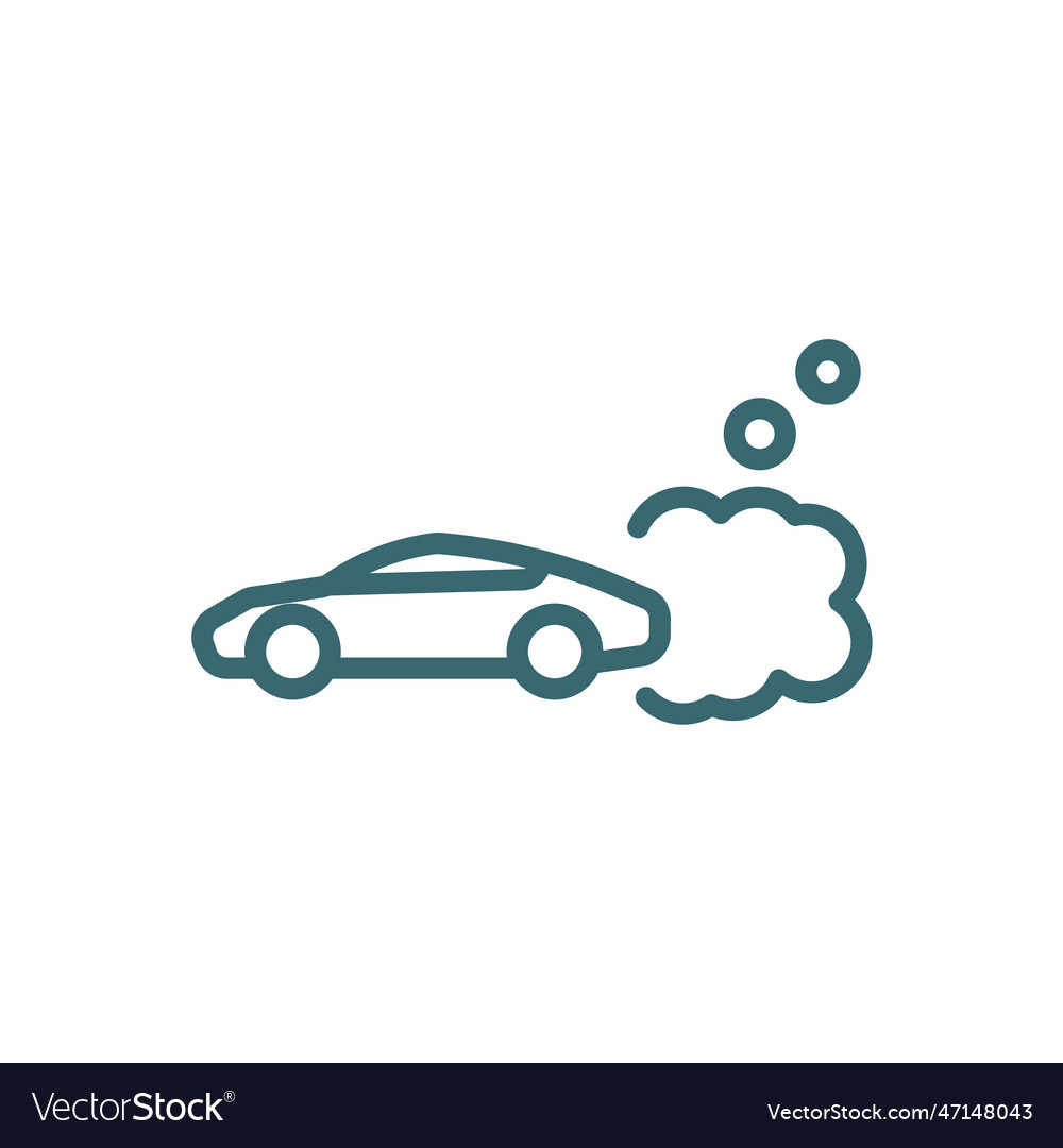 Drift car icon thin line car icon from Royalty Free Vector