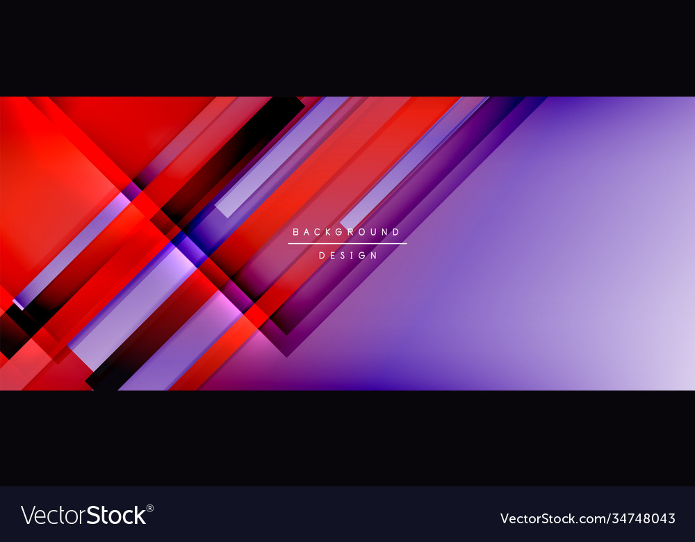 Dynamic lines on fluid color gradient trendy