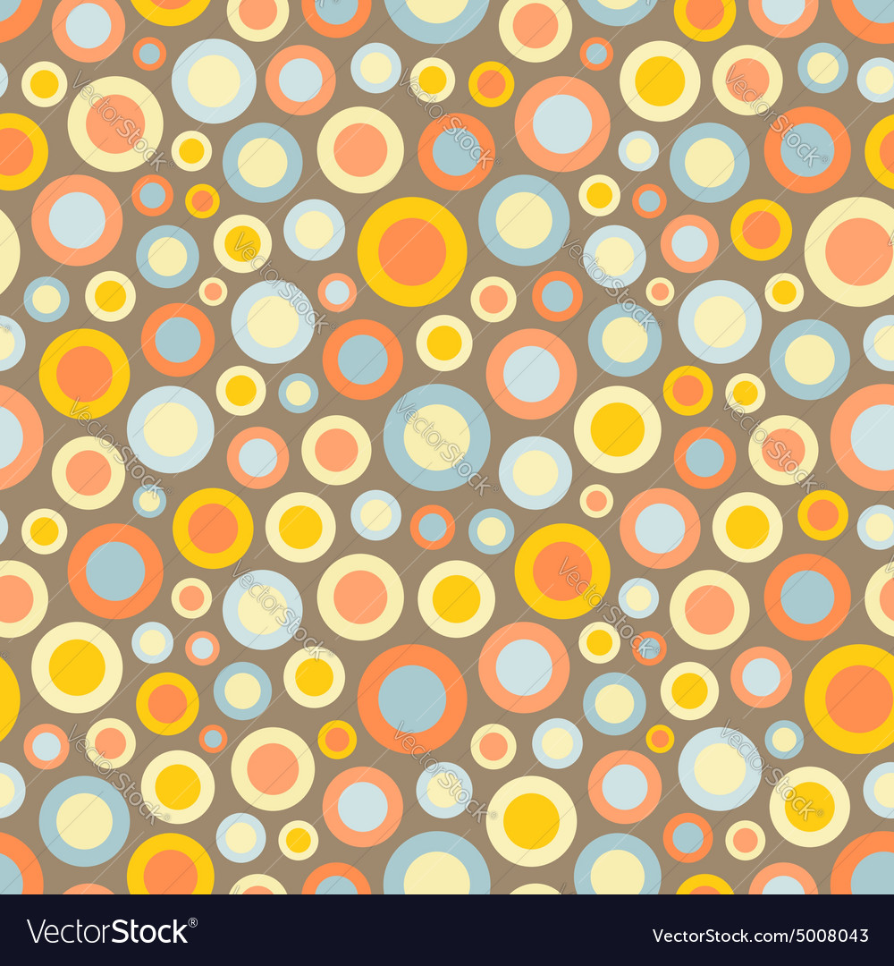Festive Circle Pattern Background