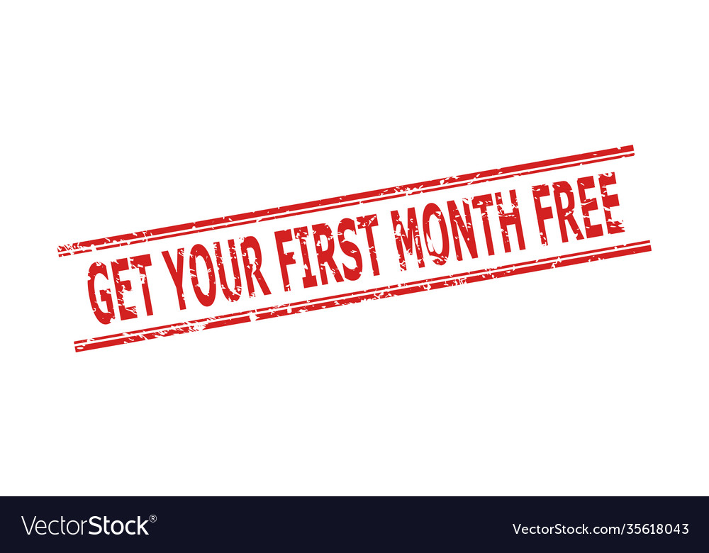 Get your first month free stamp with unclean style