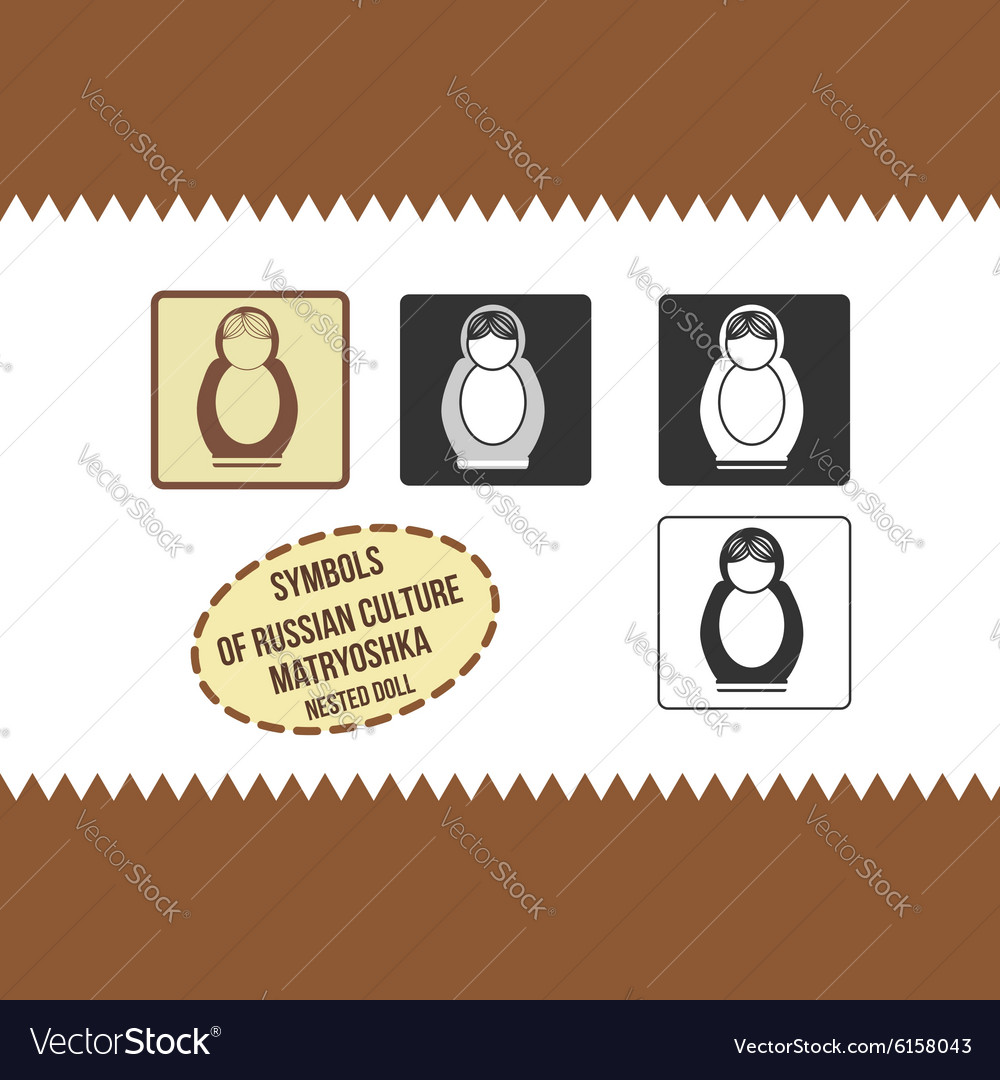 Nested doll icon