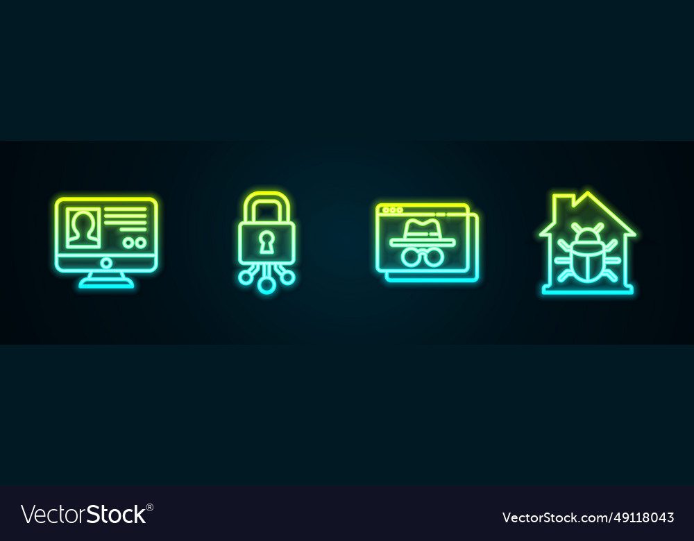 Set line create account screen cyber security