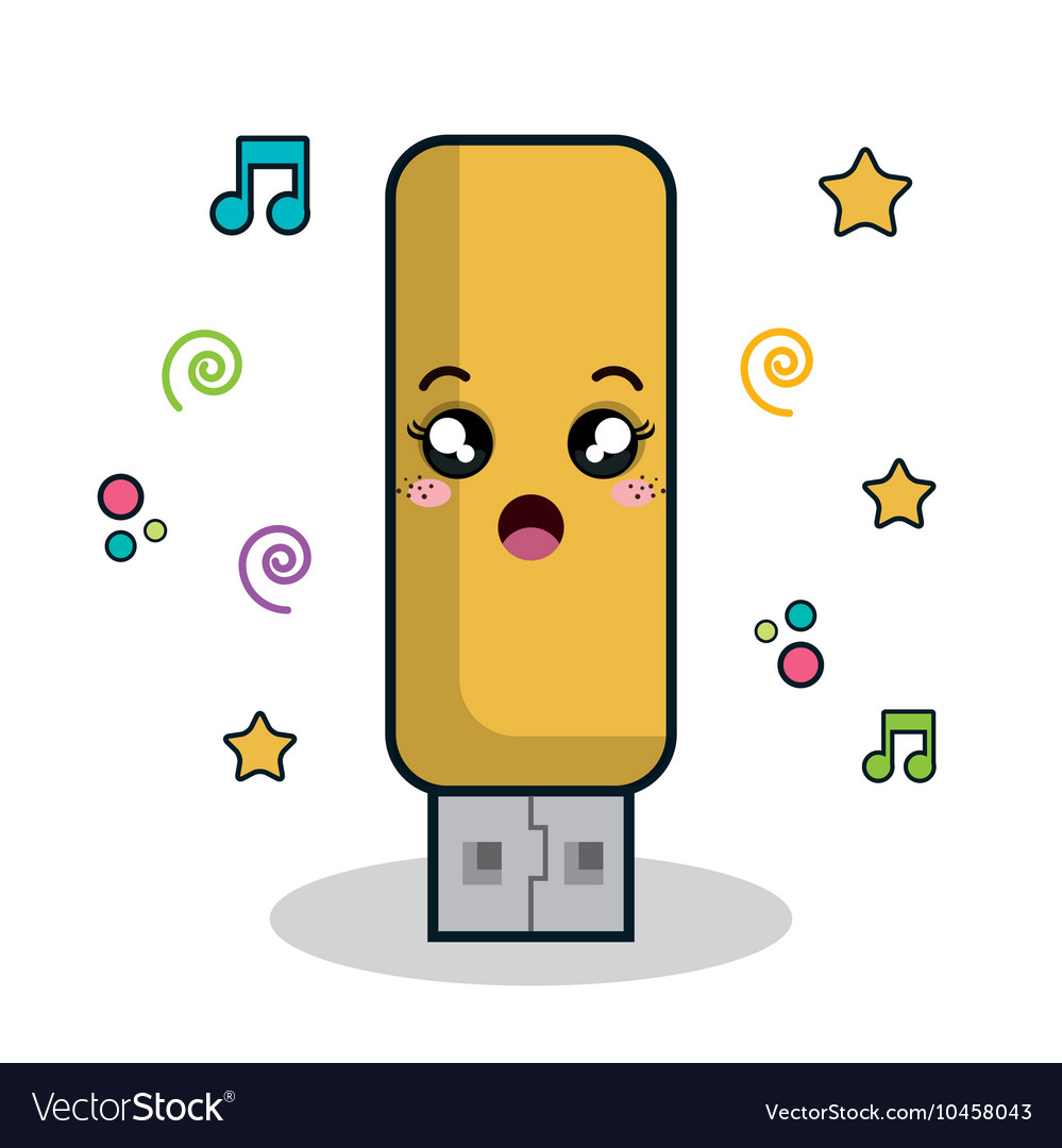 Usb storage memory icon
