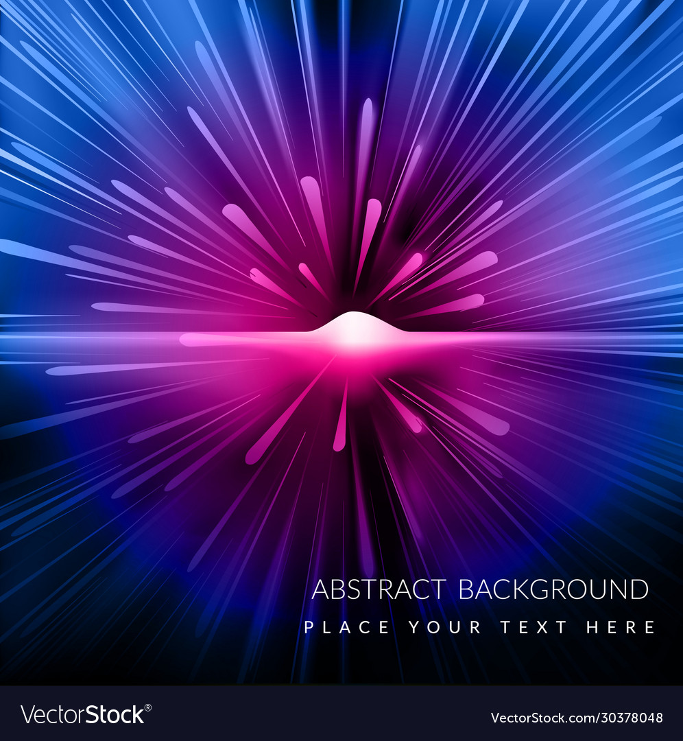 An abstract background with a stream rays from vector image An abstract background with a stream rays from