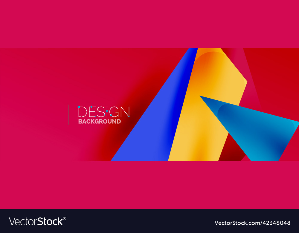 Background abstract overlapping shapes minimal Vector Image Background abstract overlapping shapes minimal