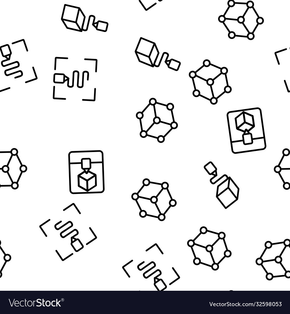3d printing processing seamless pattern