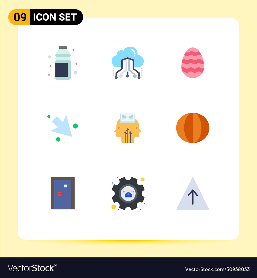 User interface pack 9 basic flat colors