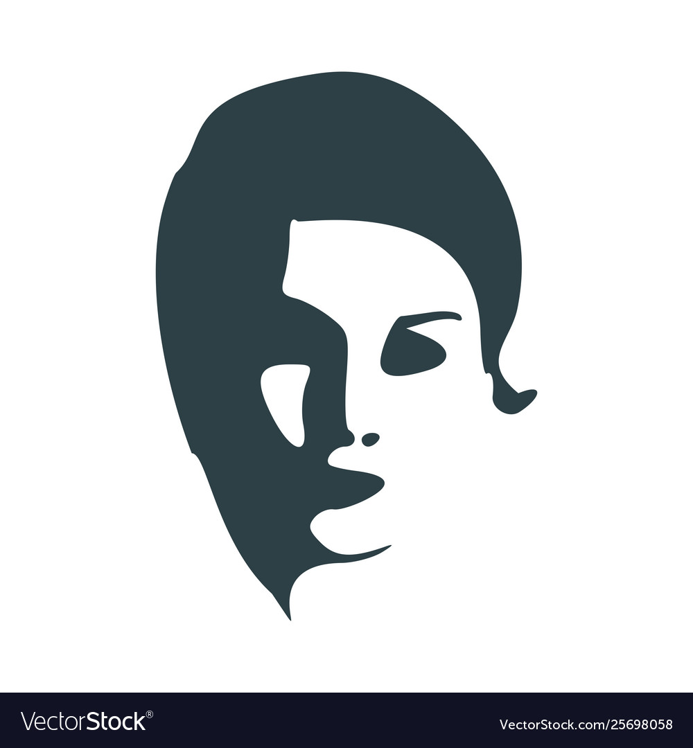 Portrait woman Royalty Free Vector Image - VectorStock