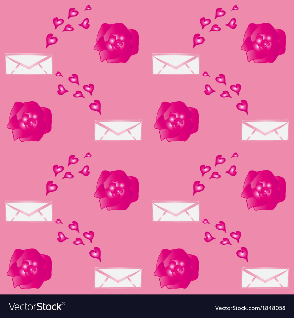 Valentine flowers envelopes