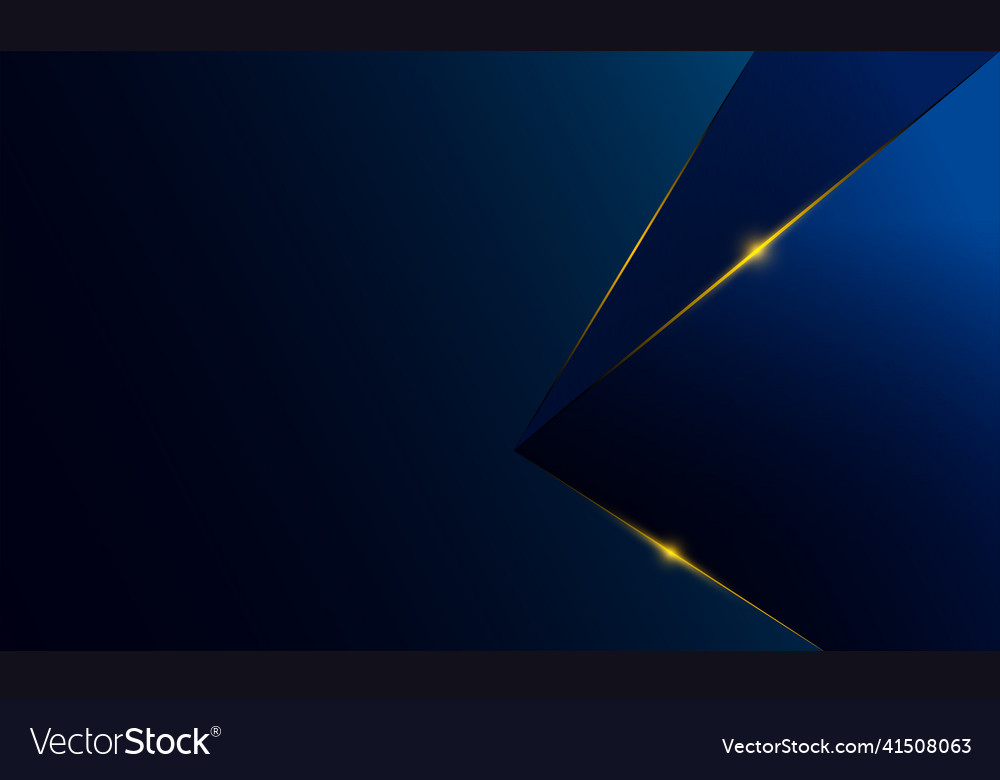 Abstract blue polygon triangles shape pattern back vector image Abstract blue polygon triangles shape pattern back