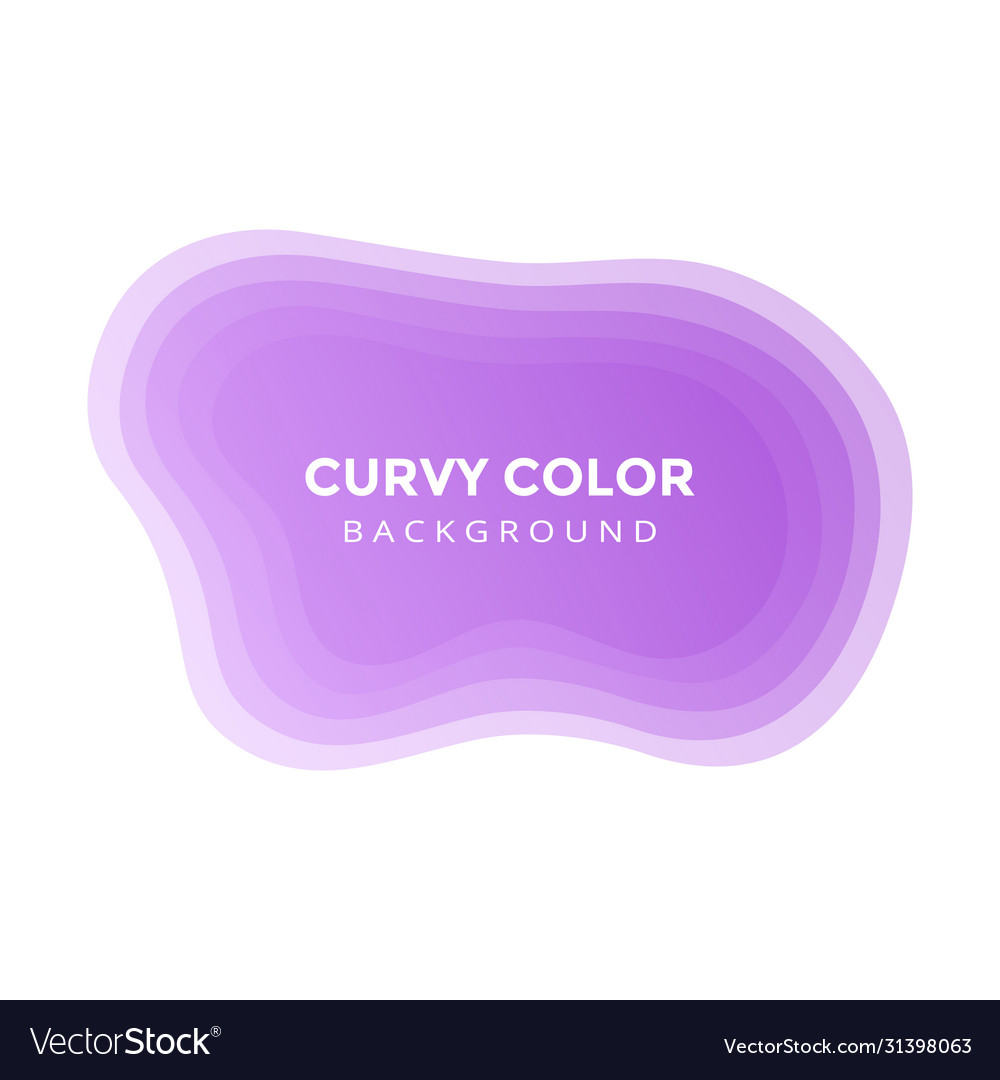 Modern liquid abstract blur blob element graphic vector image Modern liquid abstract blur blob element graphic
