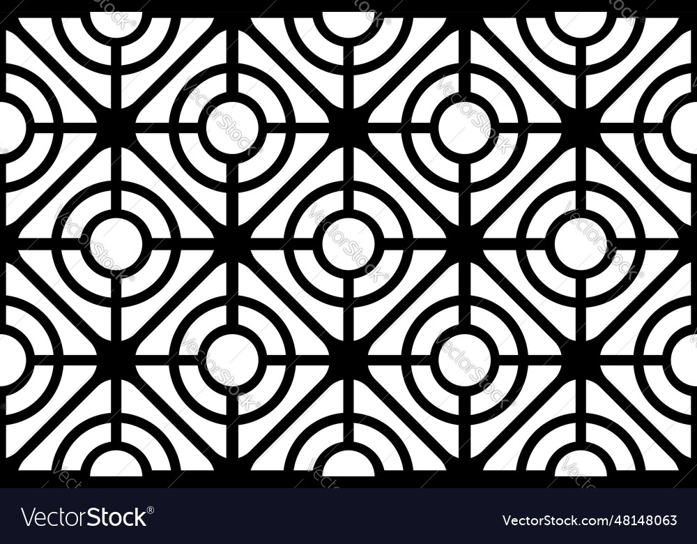Seamless checked grid pattern vector image Seamless checked grid pattern
